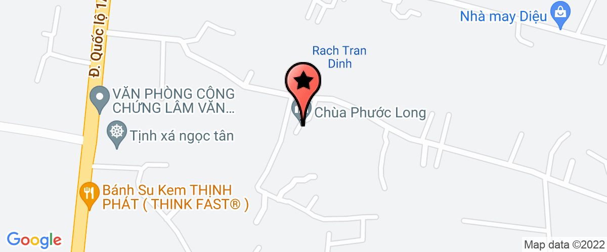 Map go to Thiet Dai Luc Trading Construction Company Limited