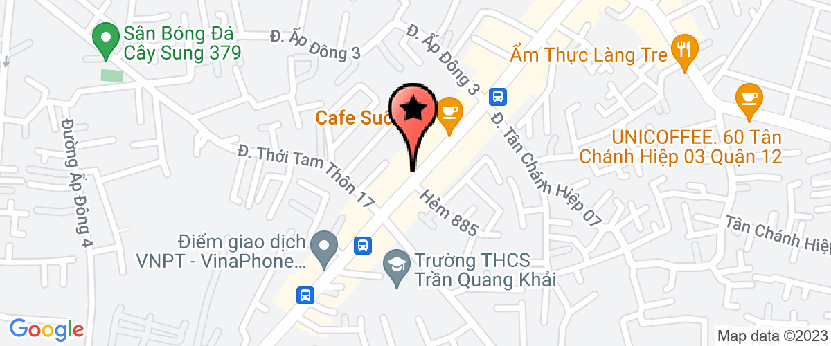 Map go to Tien Dung Pawn Service Private Enterprise