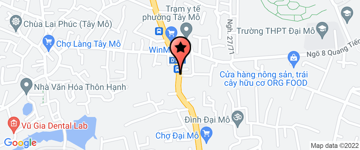 Map go to Headon VietNam Joint Stock Company