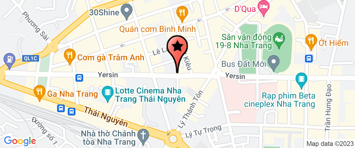 Map go to Khanh Dan Service Private Enterprise