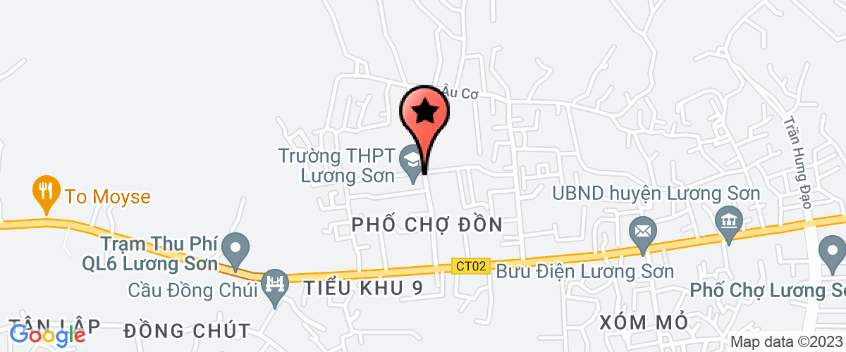 Map go to Branch of Kham Chua Benh Ha Noi Hight Quality - Benh Vien Nam Luong Son Company Limited