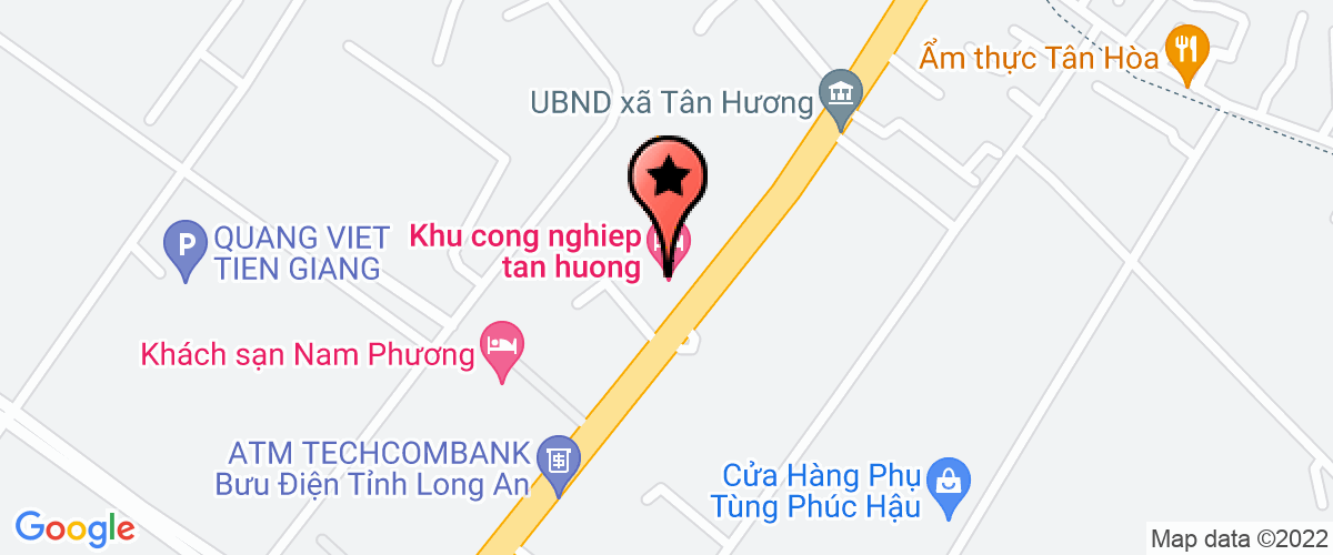 Map go to Ton Dong A Tien Giang Co., Ltd