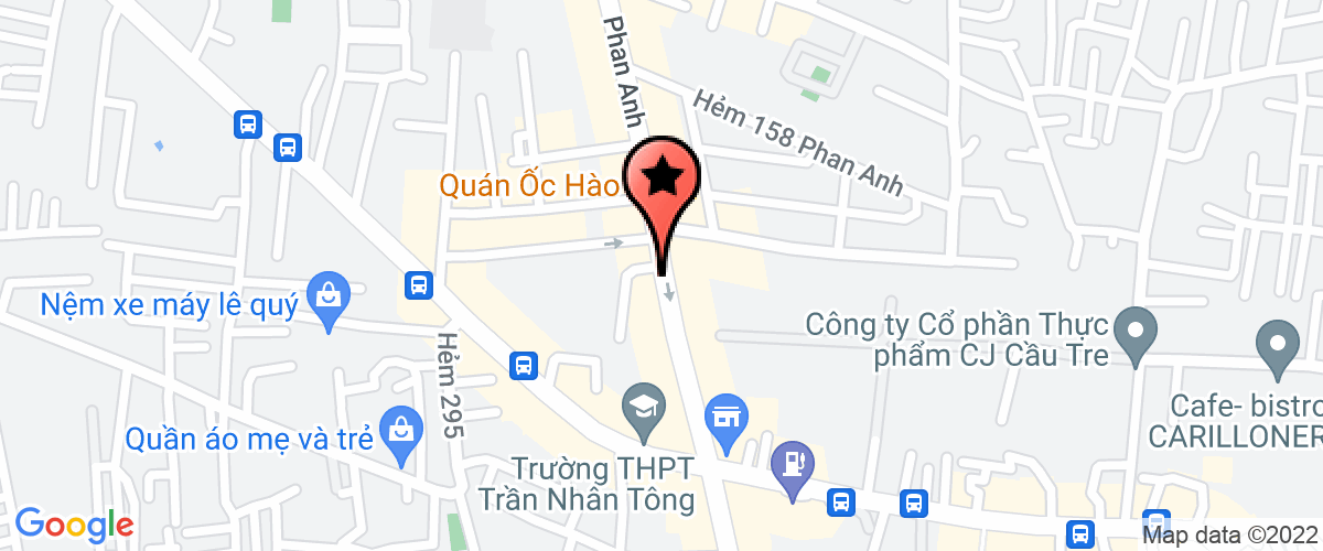 Map go to Hong Ha Coffee Company Limited