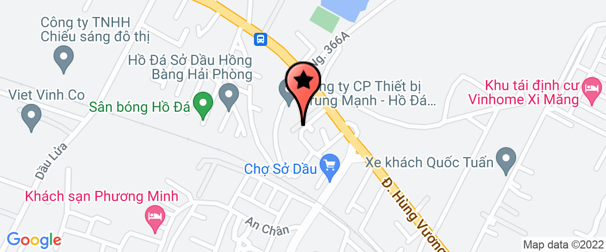 Map go to Do Gia Business Trading and Services Company Limited