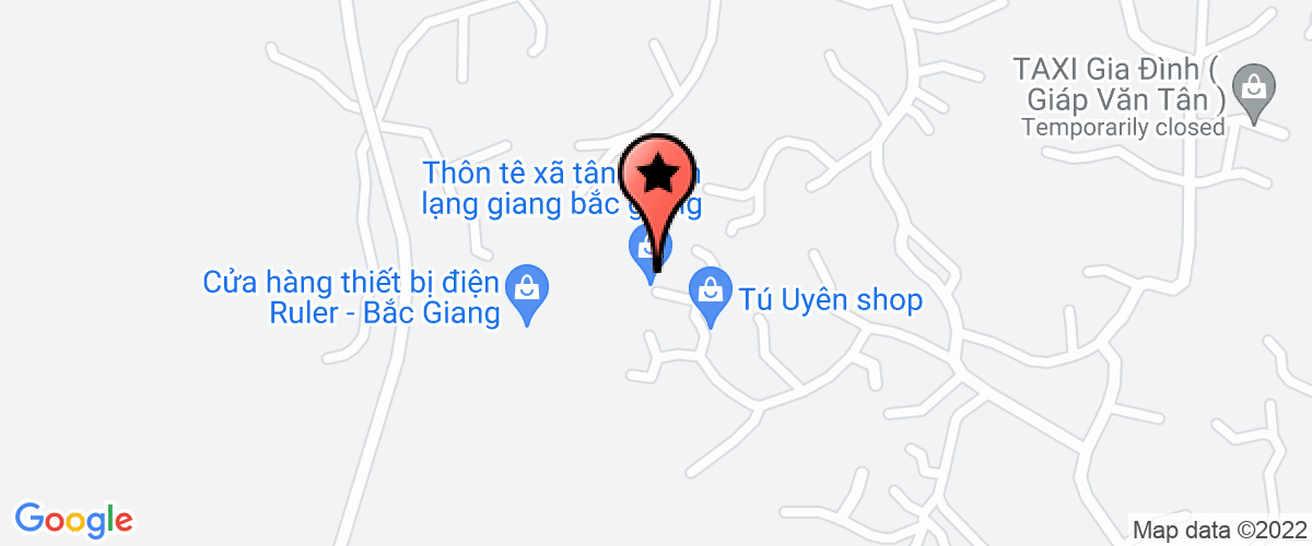 Map go to Duc Thang Bac Giang Company Limited.
