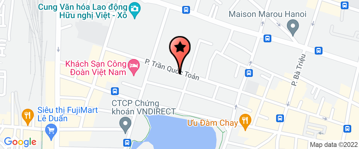 Map go to Hoa Chinh Real Estate Investment and Service Company Limited