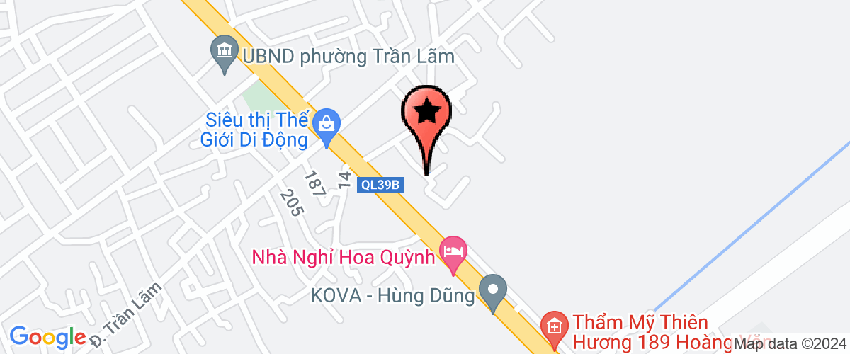 Map go to Tuong Lam Company Limited