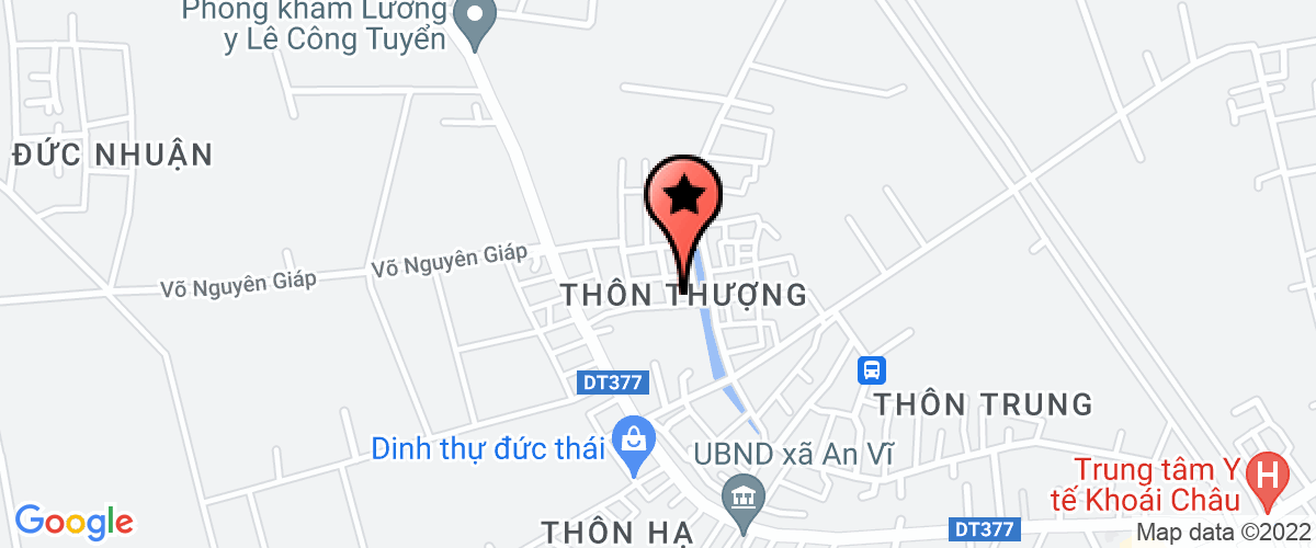 Map go to Theu Bao Khang Hung Yen Joint Stock Company