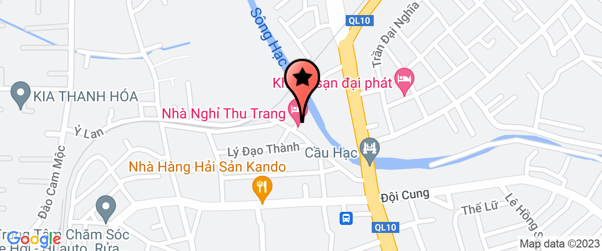 Map go to Hang Chuong Trading Service Company