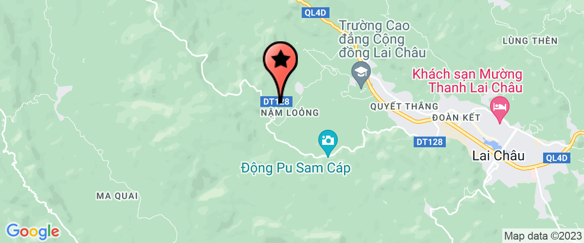 Map go to Muong Tay Private Enterprise