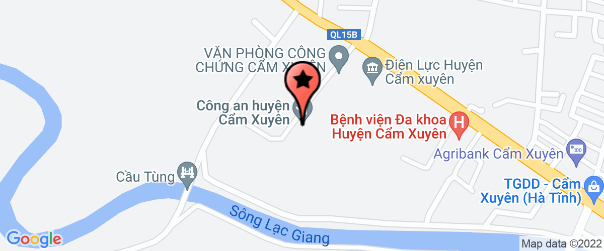 Map go to Nhat Vuong Produce and Trading Co.Ltd