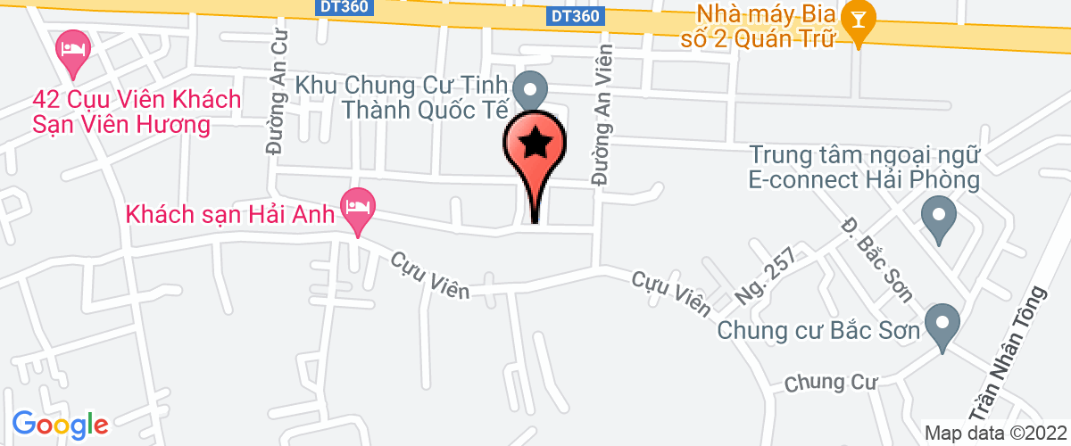 Map go to Hai Phong E – Connect Training Joint Stock Company