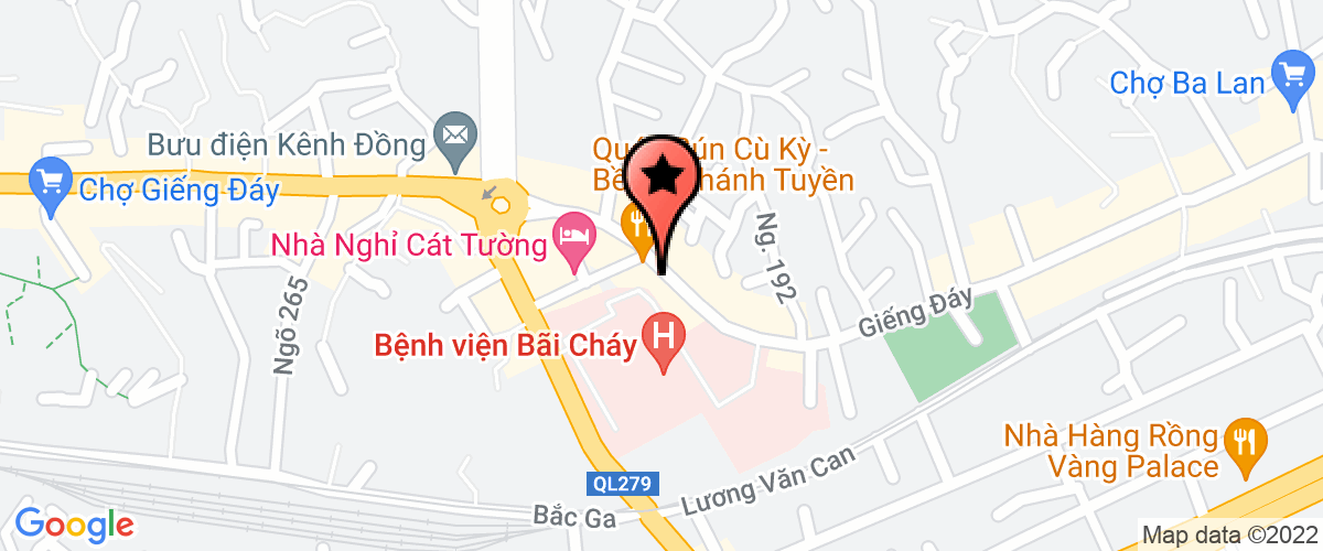 Map go to Sao Viet Pc Trading Company Limited