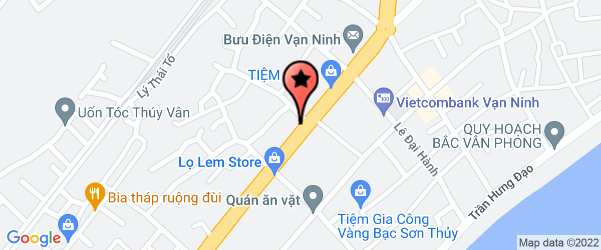 Map go to Van Phong Tourist Transport Service Company Limited