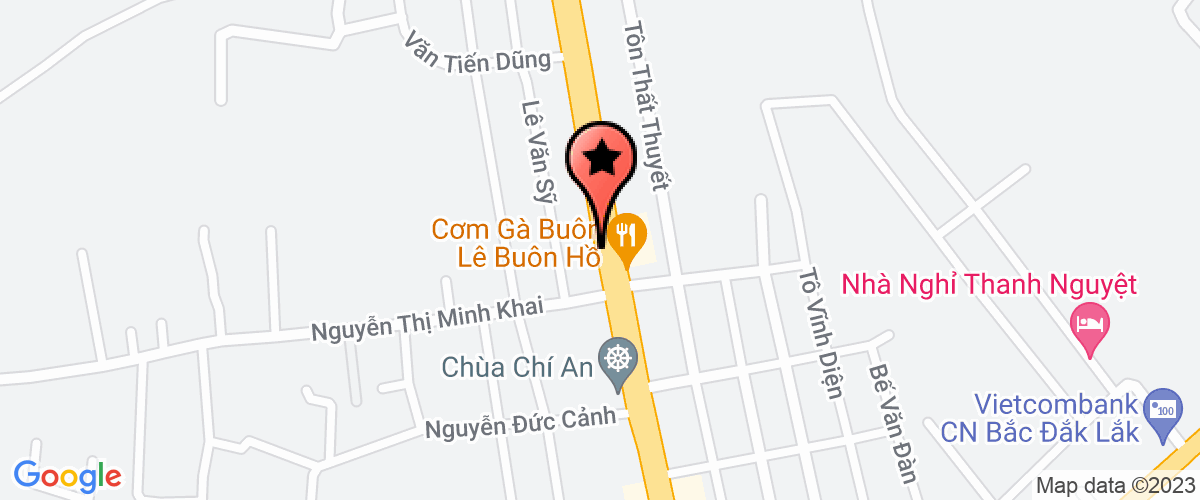 Map go to Nam Thinh Trading Private Enterprise