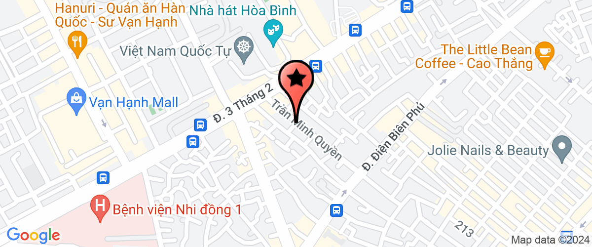 Map go to Hung Hau Da Lat Company Limited