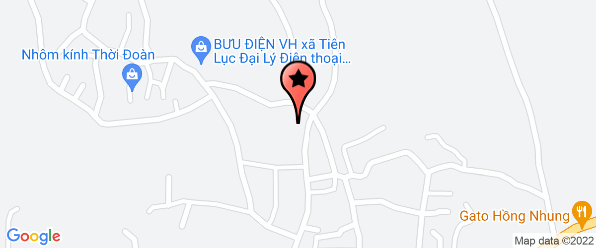 Map go to Thien Tan Investment Construction Joint Stock Company