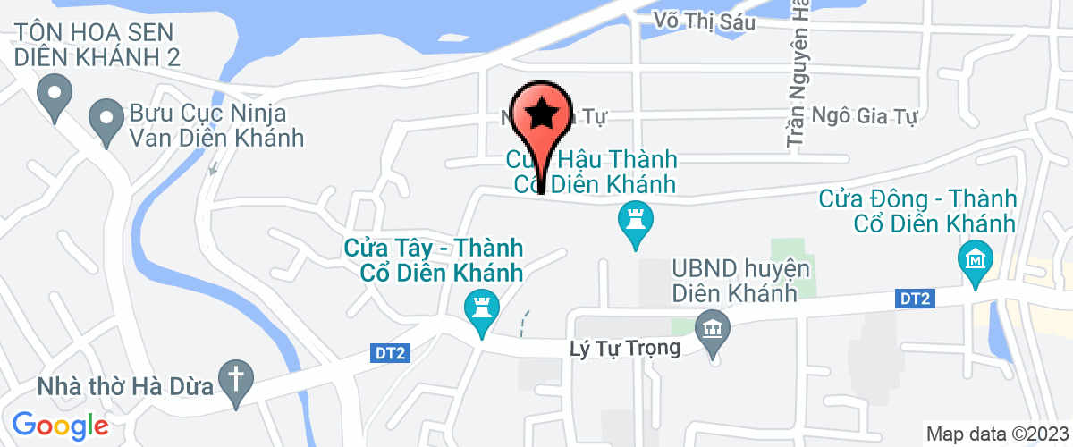 Map go to Khanh Ky Construction Limited Liability Company