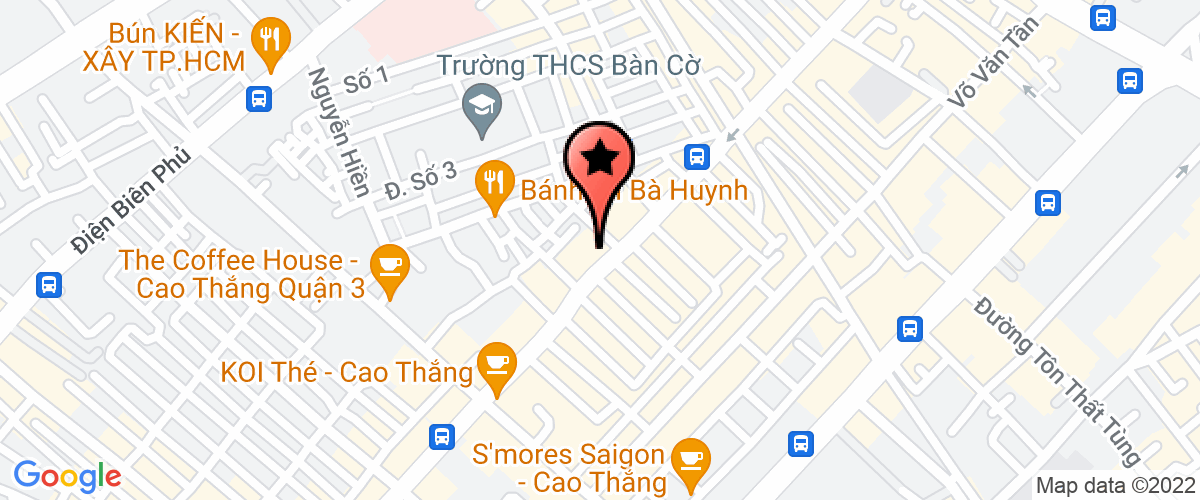 Bản đồ đến Cty TNHH PIZZA Việt Nam