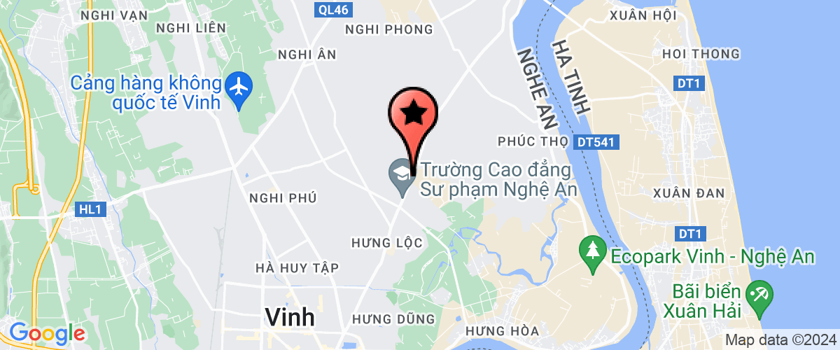 Map go to Van phong cong chung Viet Land