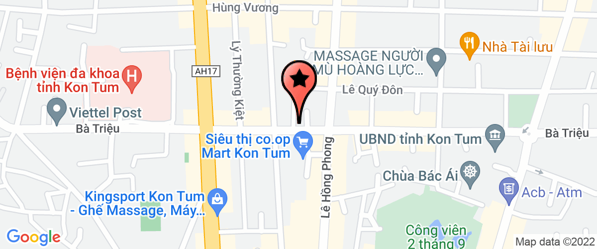Map go to Duy Tan Development Investment Joint Stock Company