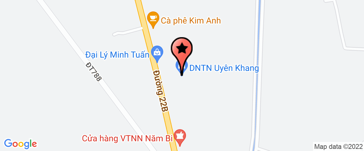 Map go to Uyen Khang Private Enterprise