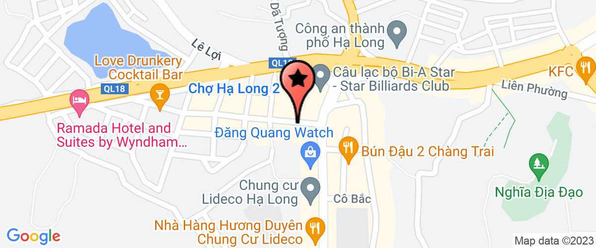 Bản đồ đến Công Ty TNHH Một Thành Viên Bắc Việt Quảng Ninh