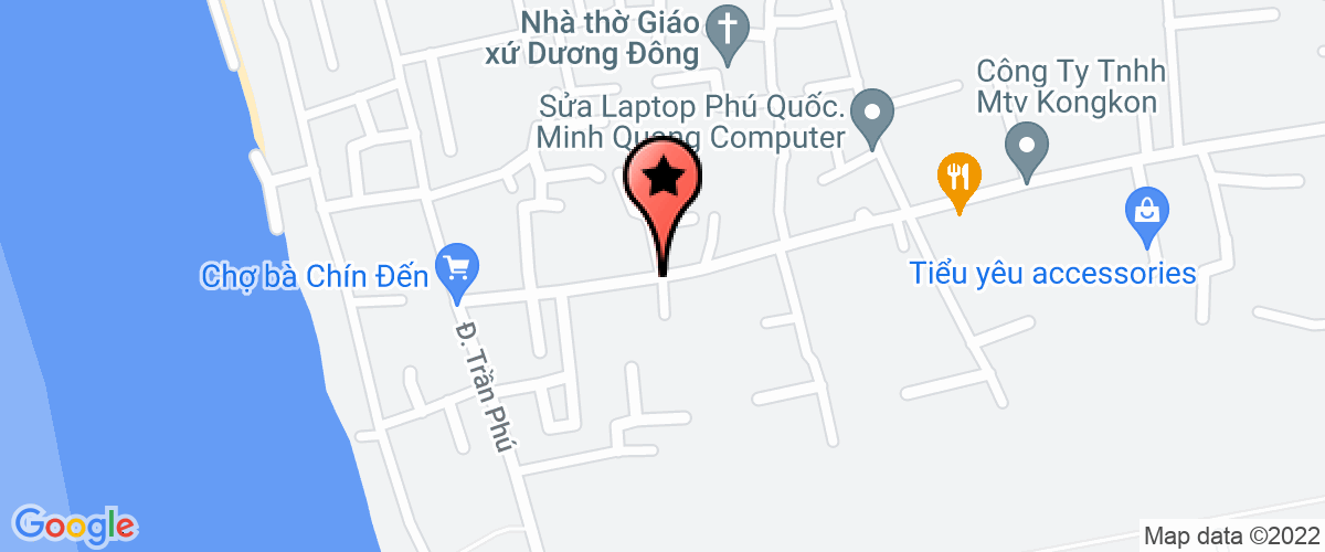 Map go to Phu Quoc Tien Thanh Construction Company Limited