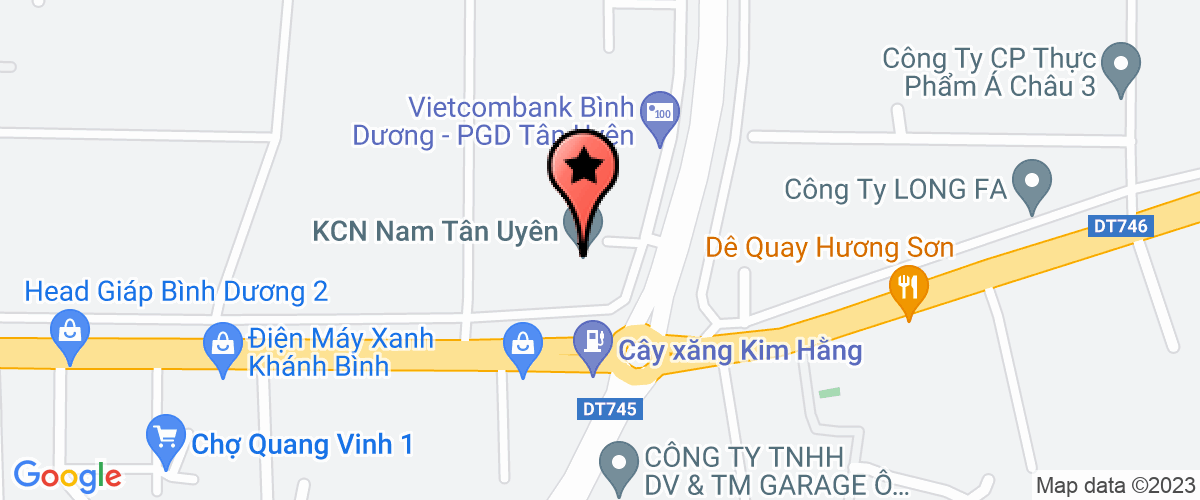 Bản đồ đến Công ty TNHH PAN ASIA