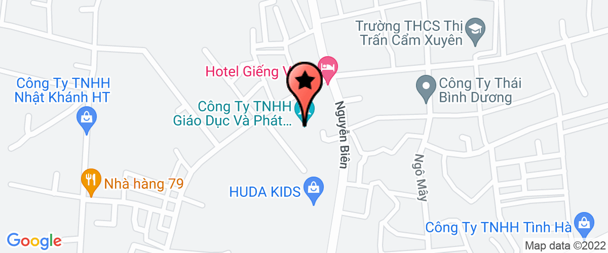 Map go to Phuc Cam Private Enterprise