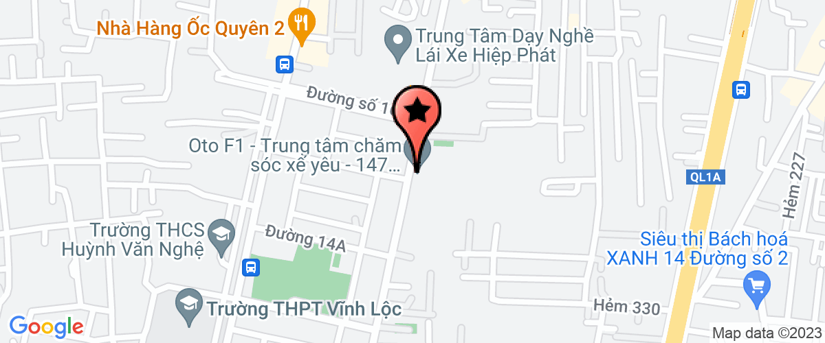 Map go to Hoang Hung Packaging Import and Export Joint Stock Company