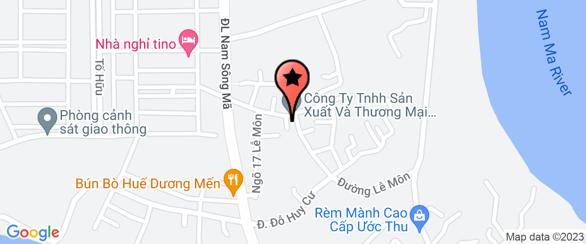 Map go to Long Anh Trading And Production Company Limited
