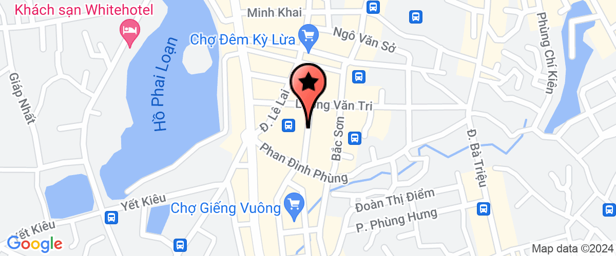 Map go to Lucky Lang Son Joint Stock Company