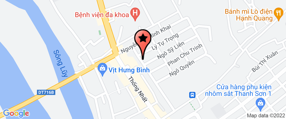 Bản đồ đến Công Ty TNHH Dịch Vụ Bảo Vệ Thiên Việt - Bt