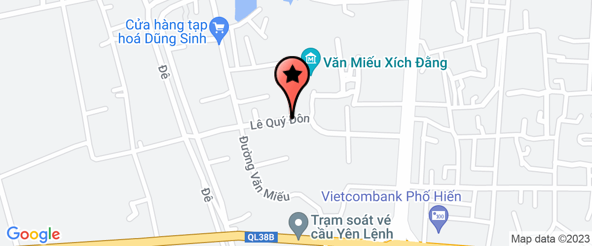 Map go to Hung Yen Ttd Garment Company Limited