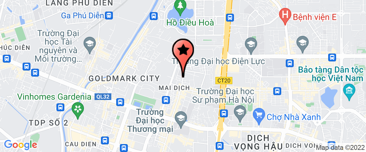 Bản đồ đến Công Ty TNHH Thương Mại Nhà Hàng - Cà Phê Kim Oanh