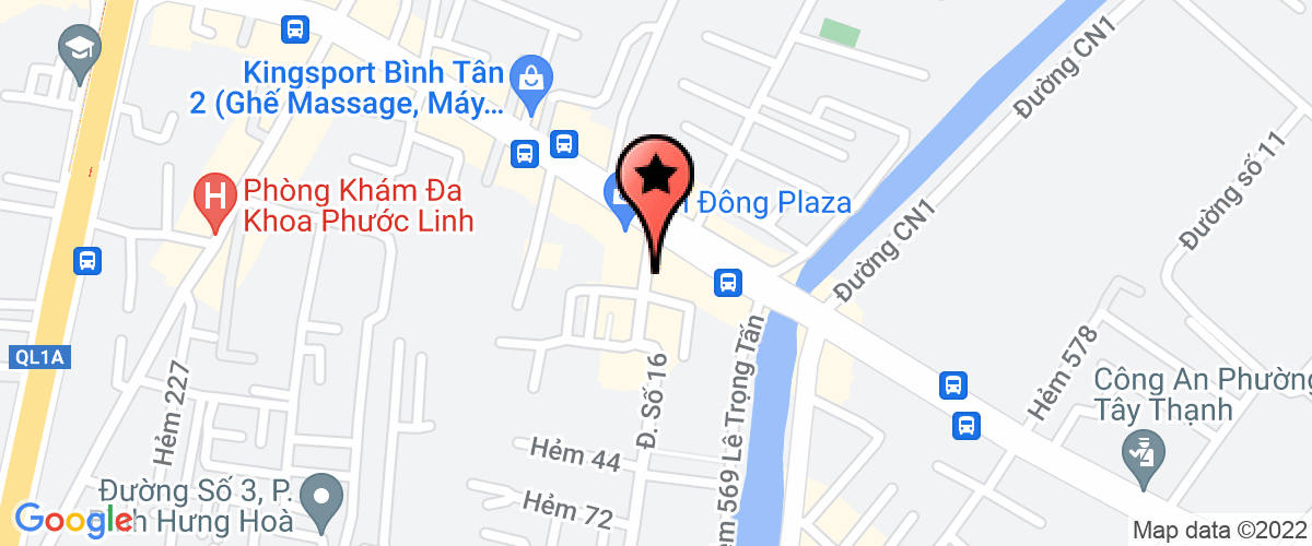 Map go to An Thinh Phu Service Trading Company Limited