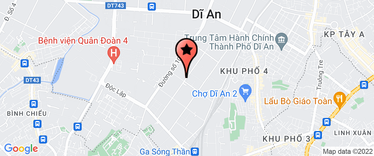 Map go to TEX YEAR VietNam Company Limited