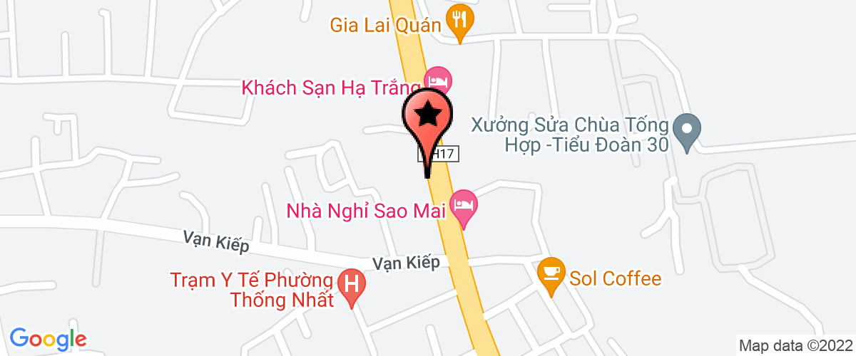 Bản đồ đến Công Ty TNHH Một Thành Viên Du Lịch Quốc Tế Hải Vân Sài Gòn Travel