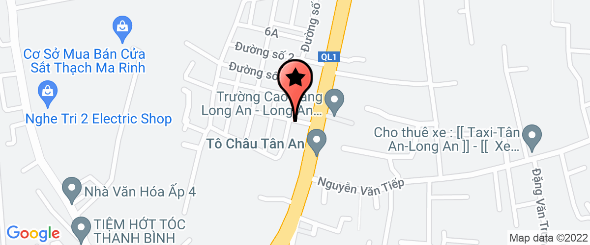 Map go to Kiem Dinh  Mien Tay - SIT Training And Joint Stock Company