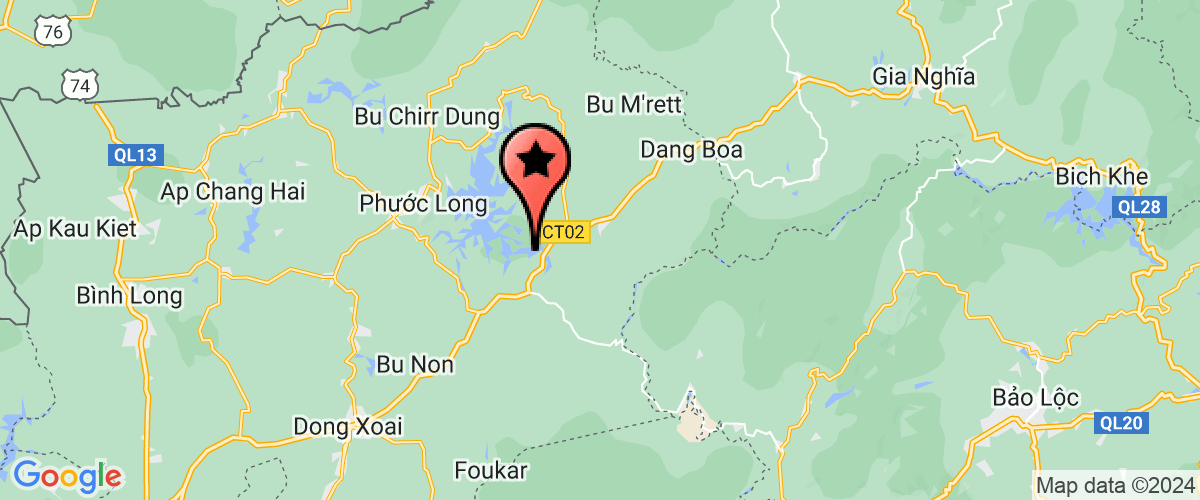 Map go to Bu Hung Company Limited