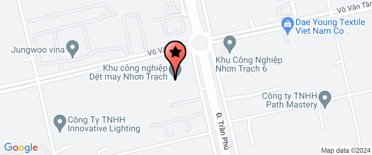 Bản đồ đến Công ty TNHH Nhựa Pusan Vina