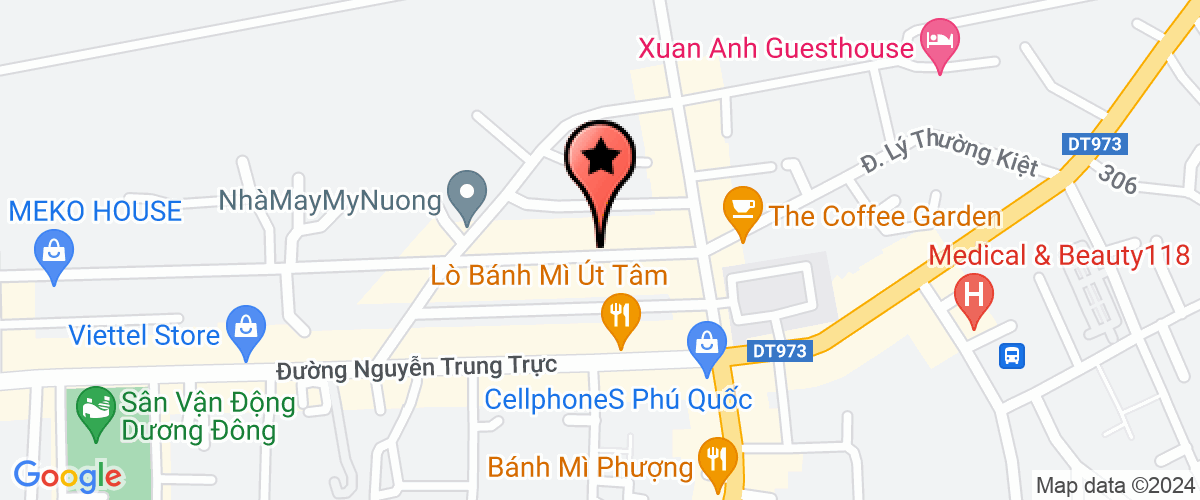 Map go to Ha Ngoc Phat Phu Quoc Company Limited