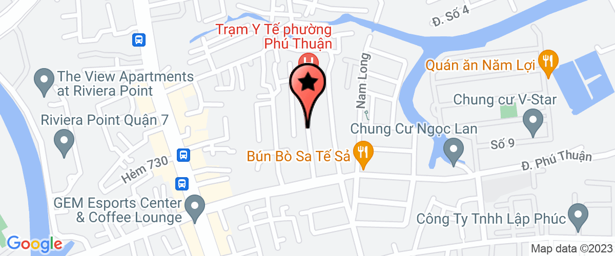 Map go to Kinh Nam Construction and Design Consultancy Company Limited