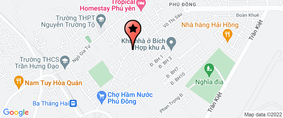 Map go to Hung Bang Company Limited