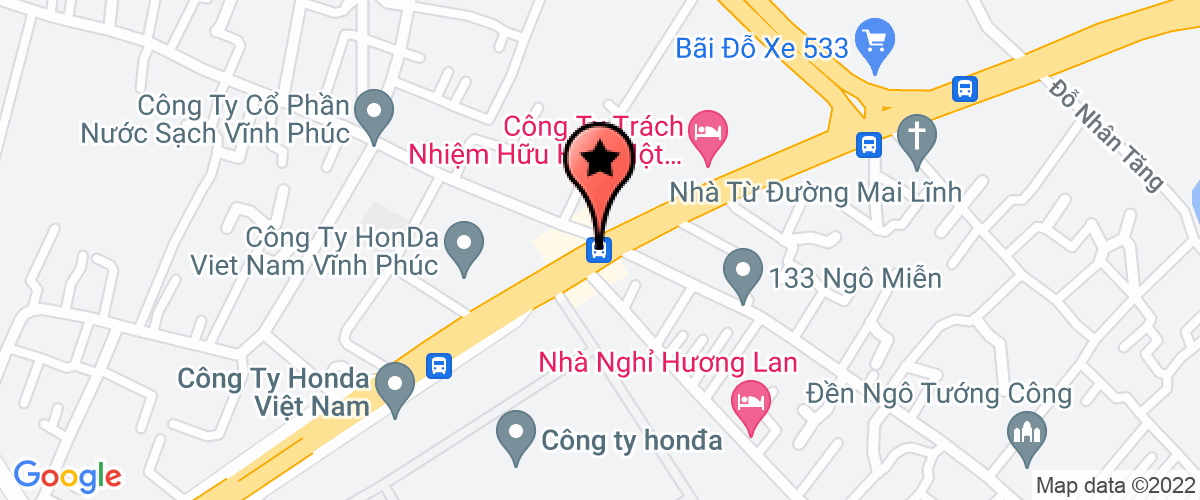 Map go to Thai Binh Linh Construction And Mechanical Company Limited