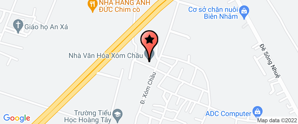 Map go to Hoang Tay Secondary School