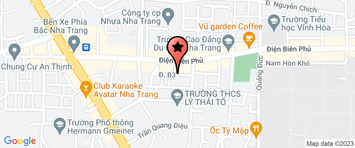 Map go to Khanh Sang Civil Enginering Company Limited