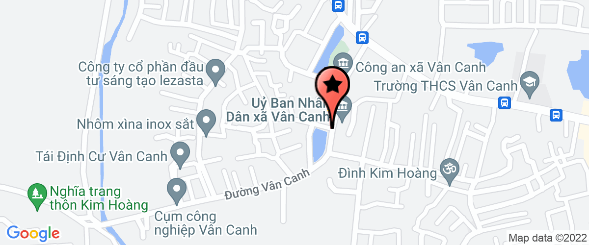 Map go to Hoang Mai Import Export And Production Company Limited