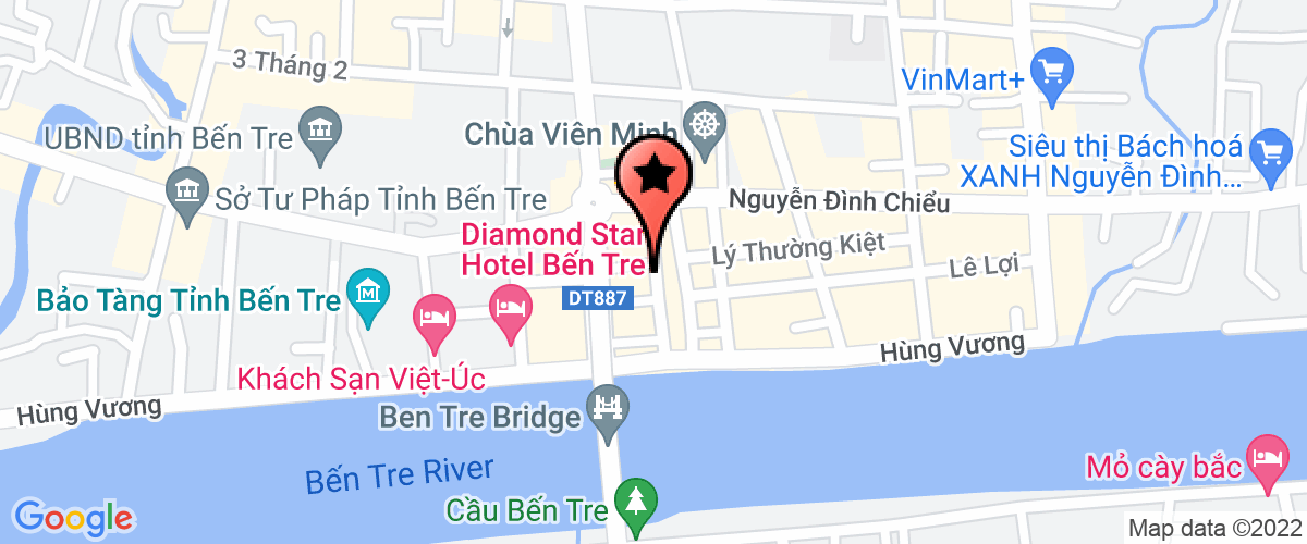 Map go to Ben Tre Civil Enginering Production Company Limited